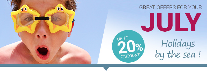 Our offers PROMO FOR JULY HOLIDAYS