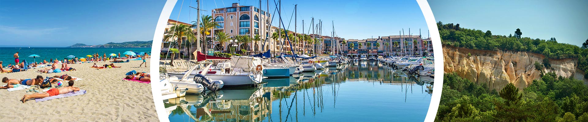 Seaside campsites Languedoc-Roussillon