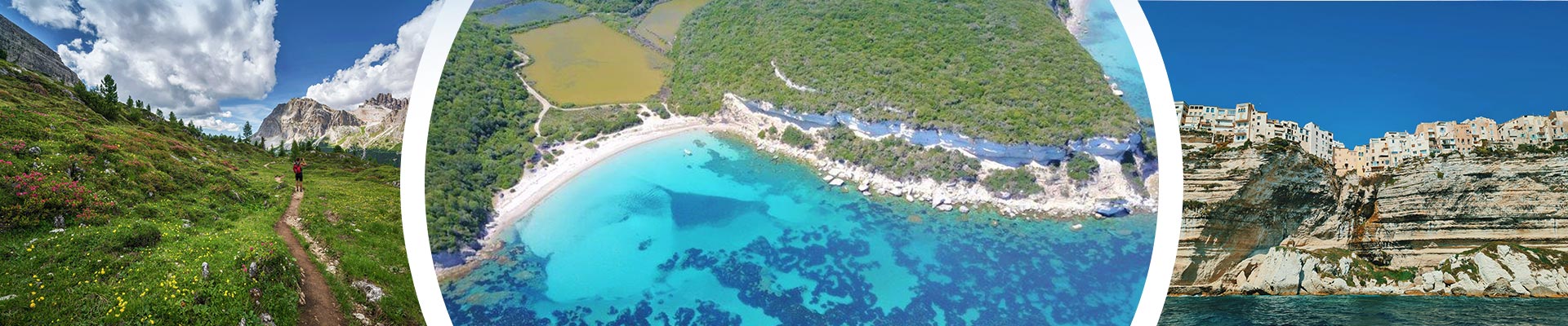 Seaside campsite Corsica