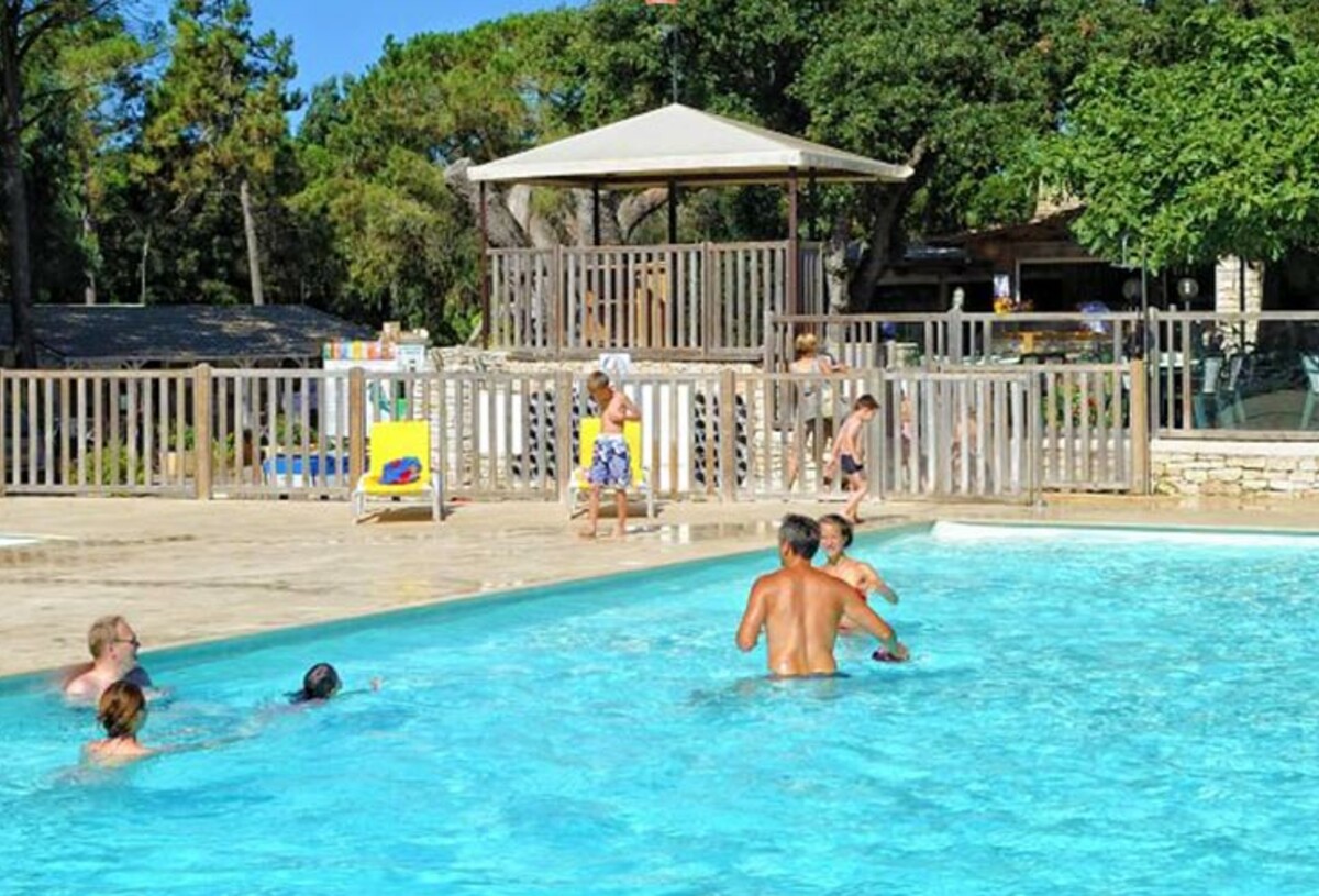 Corsica Campsite Campo Di Liccia Camping In Bonifacio Mediterannean Sea France