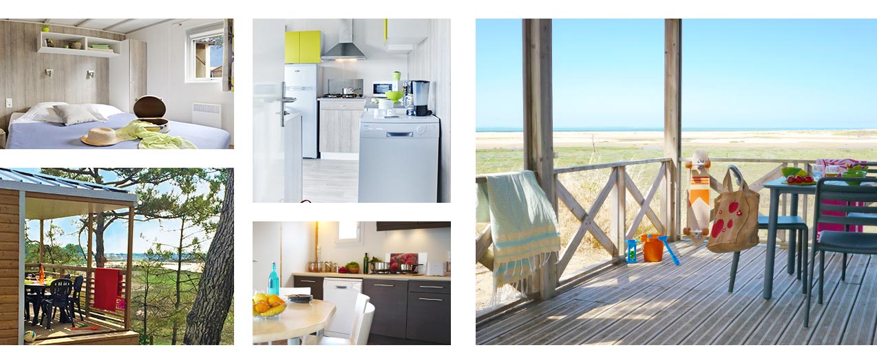 Chalet with sea view